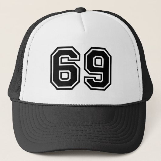 Casquette 69e Birthday Classic Trucker Hat (Devant)