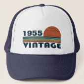 Casquette 70e anniversaire vintage personnalisé (Devant)