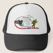 Casquette 70e jour d'anniversaire (Devant)