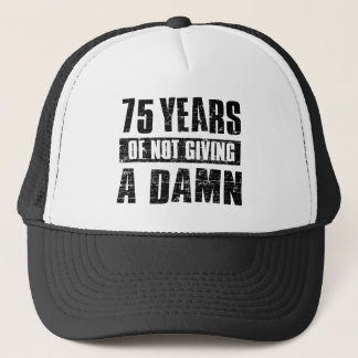 Casquette 75 ans