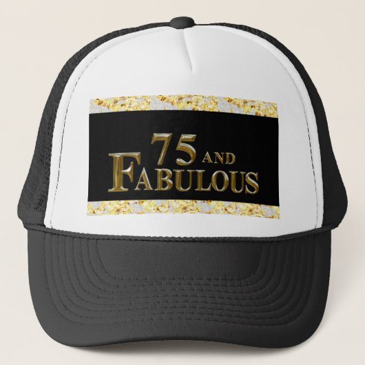 Casquette 75e anniversaire  (Devant)