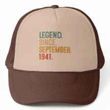 80e anniversaire Cadeau 80 ans légende depuis sept