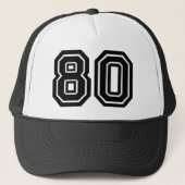 Casquette 80e anniversaire classique (Devant)