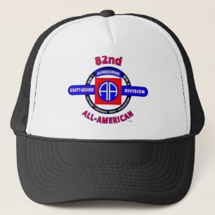 CASQUETTE 82E DIVISION AÉRIENNE "TOUS AMÉRICAINS"