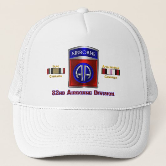 Casquette 82e division aéroportée L'ancien combattant de l'I (Devant)