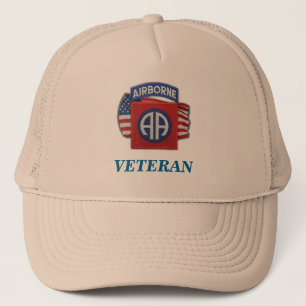 Casquette 82e vétérans de l'aire aéroportée irak vietnam cas