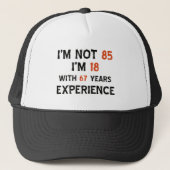Casquette 85th conceptions d'anniversaire (Devant)