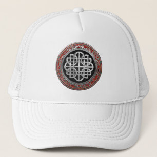 Casquette [900] Croix du noeud d'argent celtique sacré
