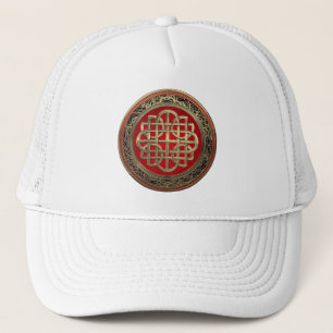 Casquette [900] Croix du noeud d'or celtique sacré
