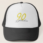 Casquette 90 & Fabulous<br><div class="desc">Celebrate your 90th birthday with our 90 & Fabulous birthday t-shirts and birthday goodies.</div>