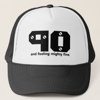Casquette 90e anniversaire ou toute année s'en sortir