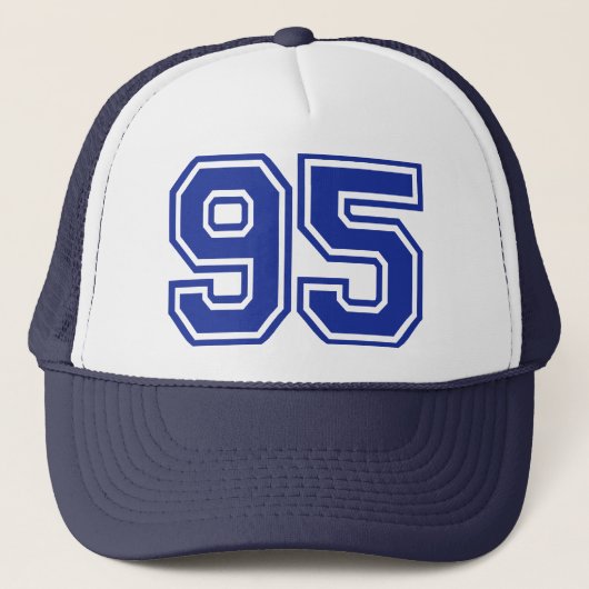 Casquette 95 - nombre (Devant)