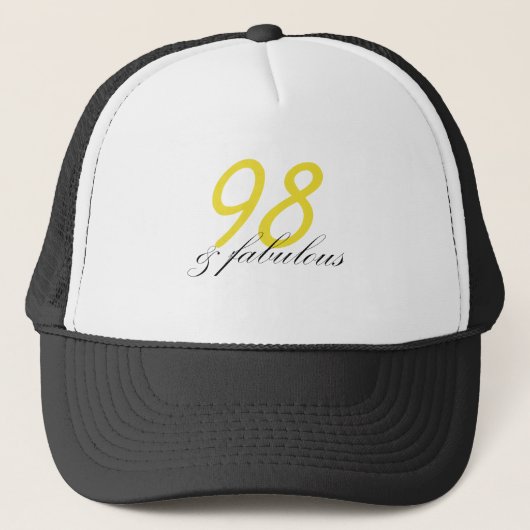 Casquette 98 et fabuleux (Devant)