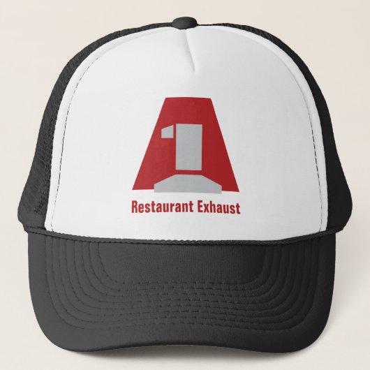 Casquette A1LogoLarge, échappement de restaurant (Devant)