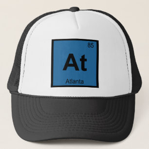 Casquette À - Atlanta Géorgie Ville Chimie Tableau Périodiqu