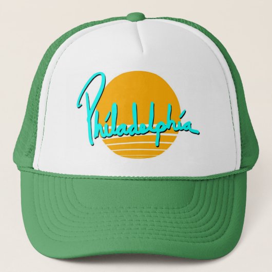 Casquette A attrapé un camionneur hors de Philly (Devant)