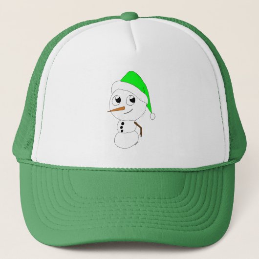 Casquette a chibi snowman   (Devant)