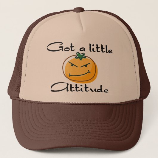 Casquette A obtenu une petite attitude (Devant)