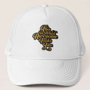 Casquette À quoi ressemble ce qui est génial
