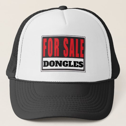 CASQUETTE À VENDRE : DONGLES (Devant)