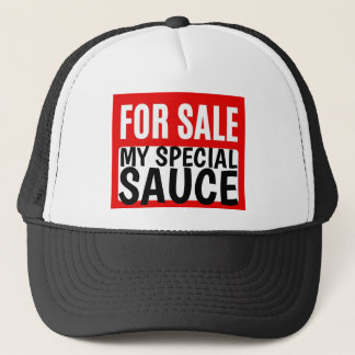 CASQUETTE À VENDRE : MA SAUCE SPÉCIALE