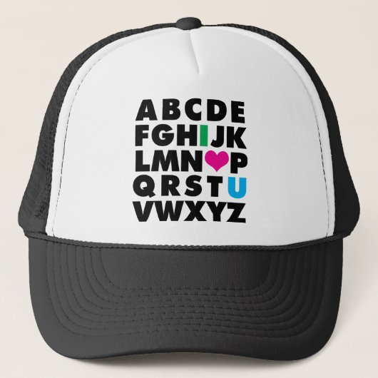 Casquette ABC de l'amour (Devant)