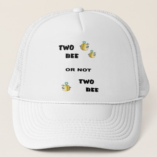 Casquette Abeille deux (Devant)