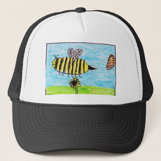 Casquette Abeilles bourdonnant (Devant)