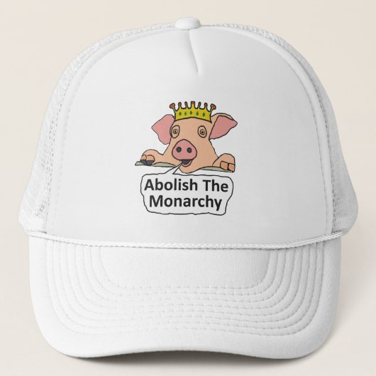 Casquette Abolir La Monarchie (Devant)