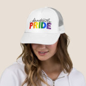 Casquette Abondamment Fierté Rainbow Gay Fier Chapeau Trucke (En situation)