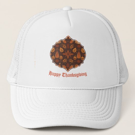 Casquette Abondance d'automne (Devant)