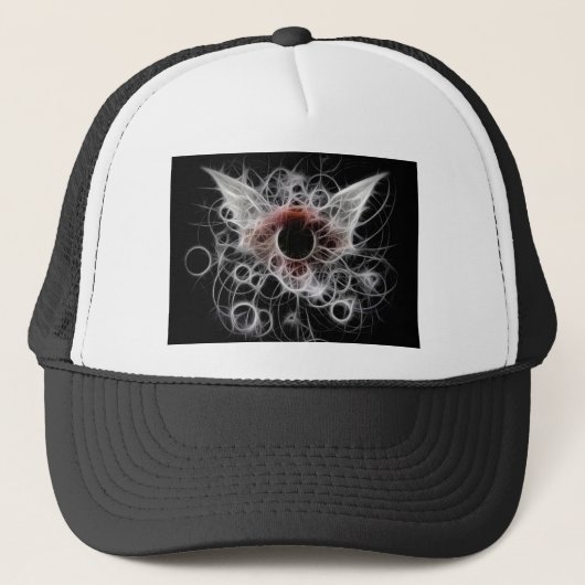 Casquette Abstrait oeil ailé (Devant)
