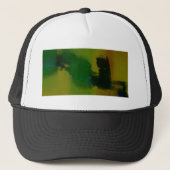 Casquette Abstrait vert créatif (Devant)