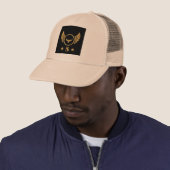 Casquette Accessoire Unique et Élégant S Initial Eagle-Cap O (En situation)