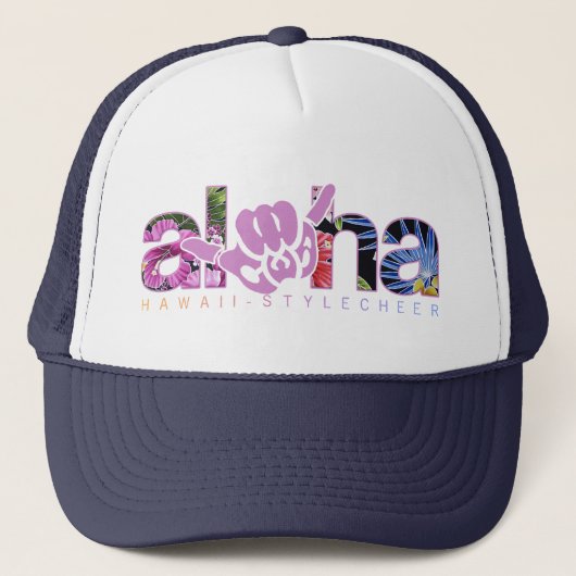 Casquette Acclamation avec Aloha {CWA} - camionneur de (Devant)