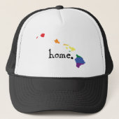 Casquette Accueil gay pride | Hawaii (Devant)