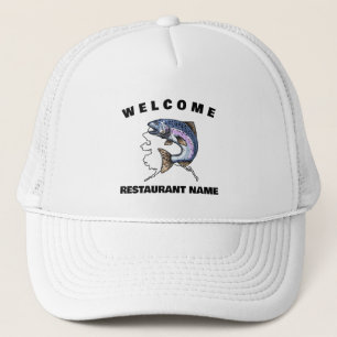 Casquette Accueil saumon de fruits de mer moderne Alaska Per