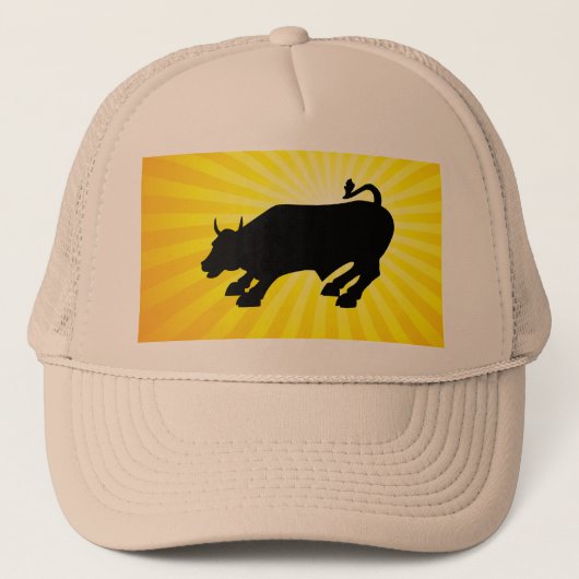 Casquette Accuser Black Bull de Wall Street (Devant)