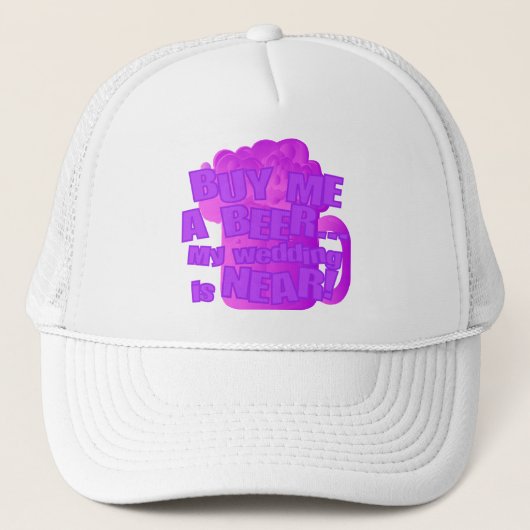 Casquette Achetez-moi une bière (Devant)