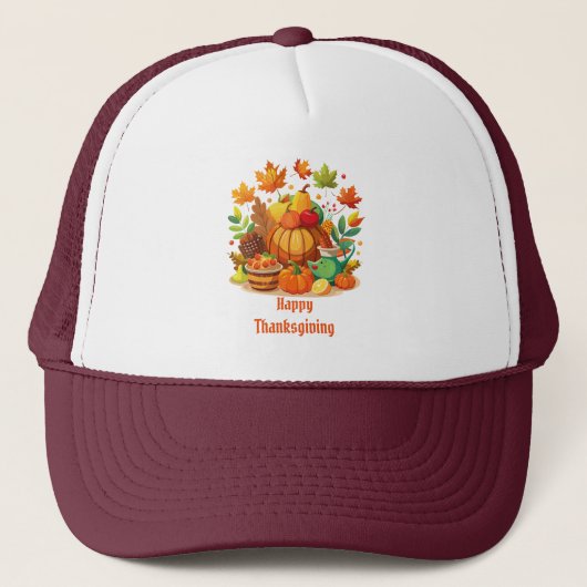 Casquette Action de grâce (Devant)