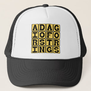 Casquette Adagio pour cordes, Musique classique