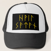 Casquette Ader Futhark Hail Satan (Devant)