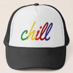 Casquette Adolescente détendue couleurs rétro