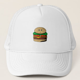 Casquette Adorable Burger mignon Hamburger Kawaii