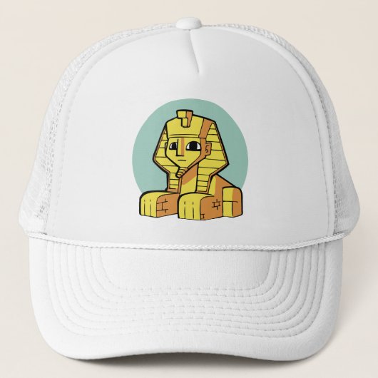 Casquette Adorable Grand Sphinx d'Égypte (Devant)