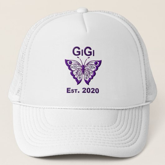Casquette Adorable Papillon Gigi "Est 2020" (Devant)
