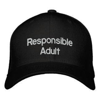 Casquette adulte responsable