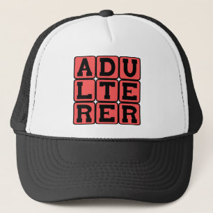 Casquette Adultère, Lettre écarlate