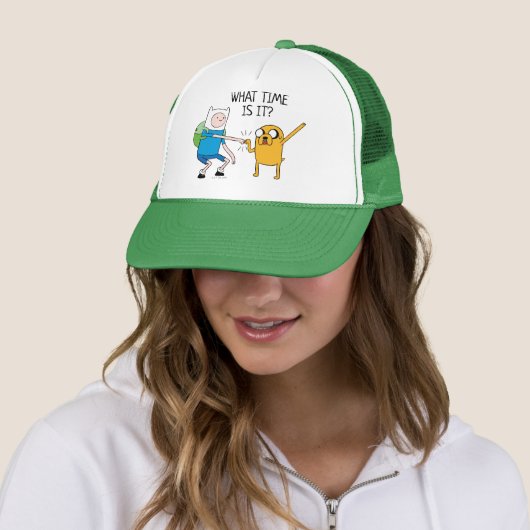 Casquette Adventure | Finn & Jake Fist Bump (En situation)