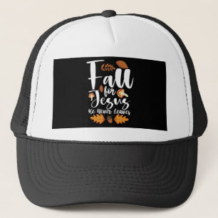 Casquette Affaire For Jesus He Never Leaves Thanksgiving Chr
